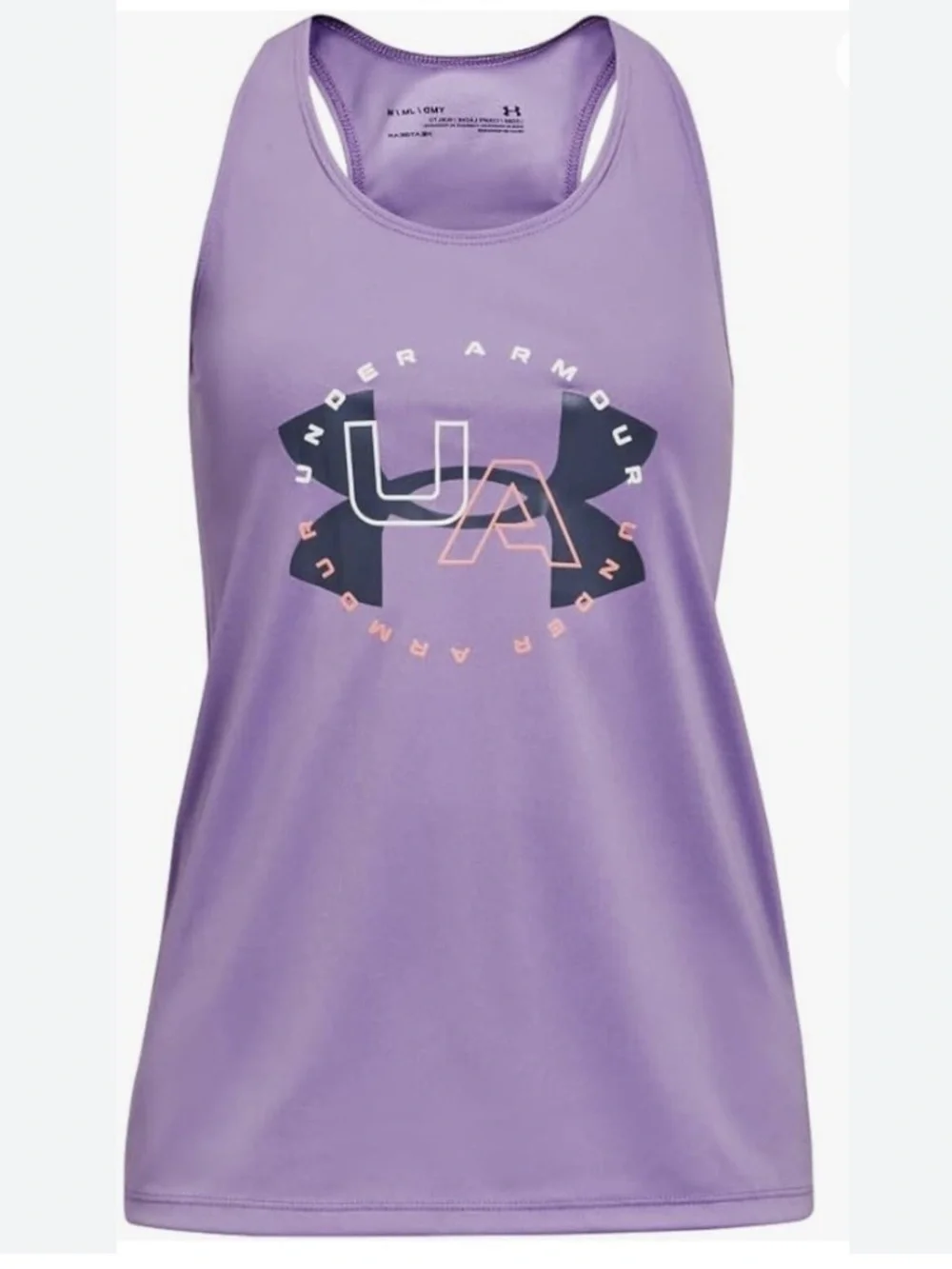 Under Armour Girl’s Tech Big Logo Racerback Tank - New With Tags